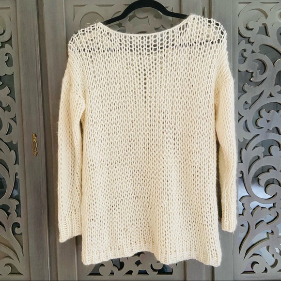 Saint Laurent off white wool mohair sweater XS - Picture 5 of 16